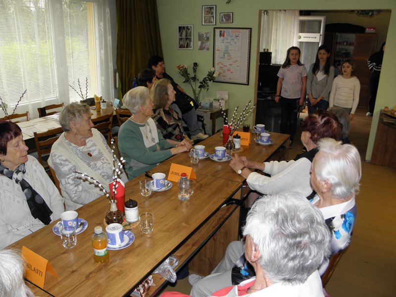 Blahopřání březnovým oslavencům probíhalo poprvé po více než pěti letech ...