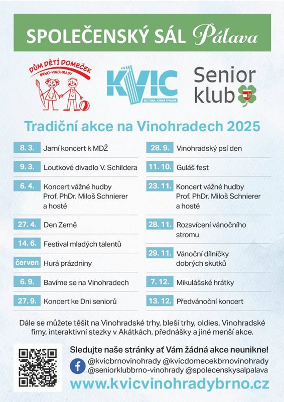Akce na Vinohradech v roce 2025